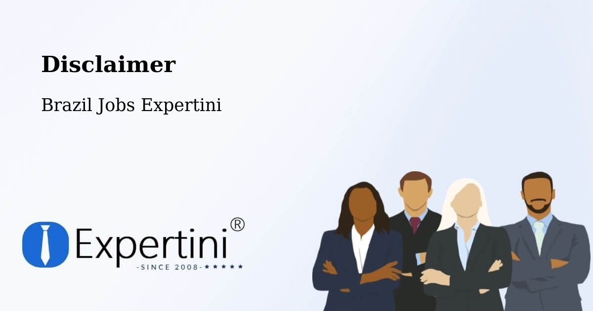 Disclaimer – Gramado Xavier - Brazil Jobs Expertini